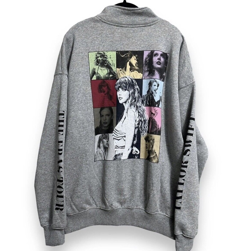 Taylor Swift Eras Tour Quarter Zip Small NEW